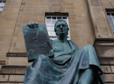 David Hume statue, Royal Mile, Edinburgh