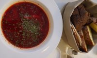 Restaurant Khachapuri, Moscova (Bors)