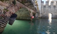 Castelul din Sirmione, Lacul Garda, Italia