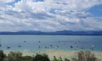 Plaja Jamaica, Sirmione, Lacul Garda, Italia