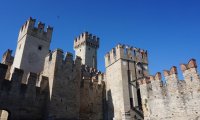Castelul din Sirmione, Lacul Garda, Italia