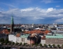 Copenhaga - priveliste de la Palatul Cristiansborg