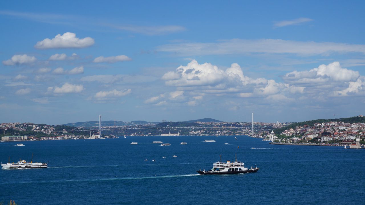 Istanbul - vedere de la Topkapi