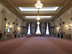 În vizită la Palatul Parlamentului