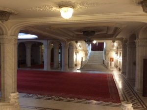 În vizită la Palatul Parlamentului