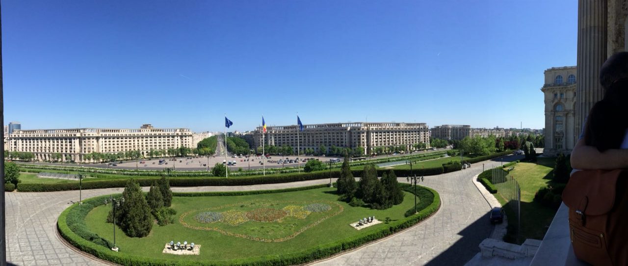În vizită la Palatul Parlamentului